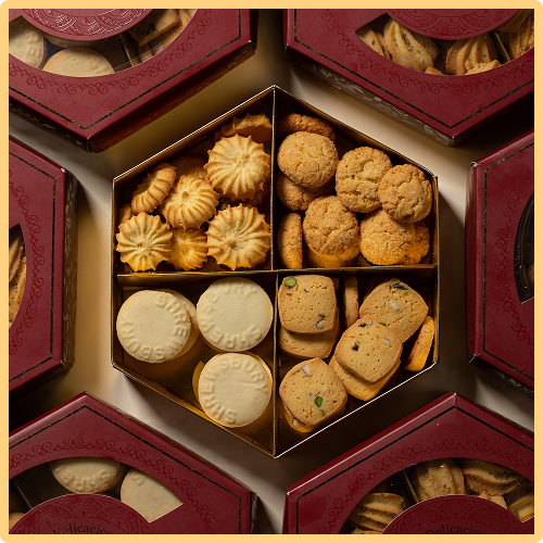 Flavoured Cookies Delight Boxes