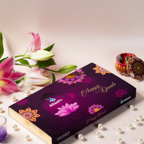 Purple Diwali Chocolate & Sweet Treats Gift Box