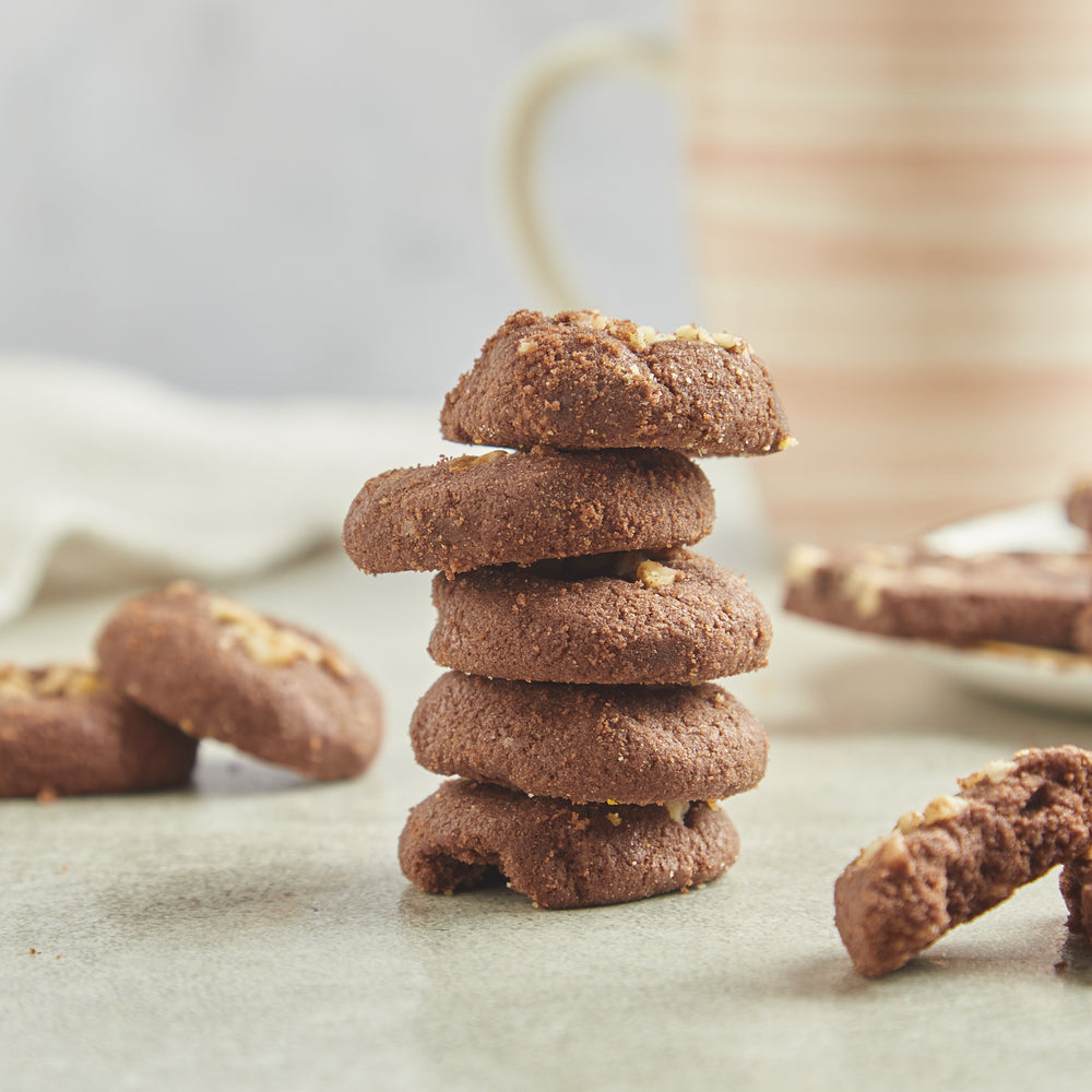 Chocolate Chip Cookies with a Rich, Cocoa Taste