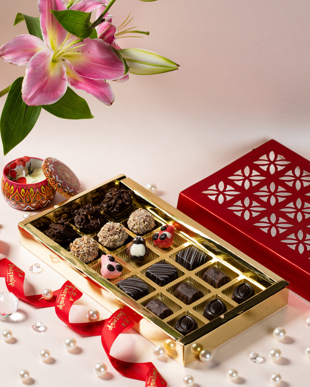 Assorted Chocolate Gift Hamper in a Decorative Box