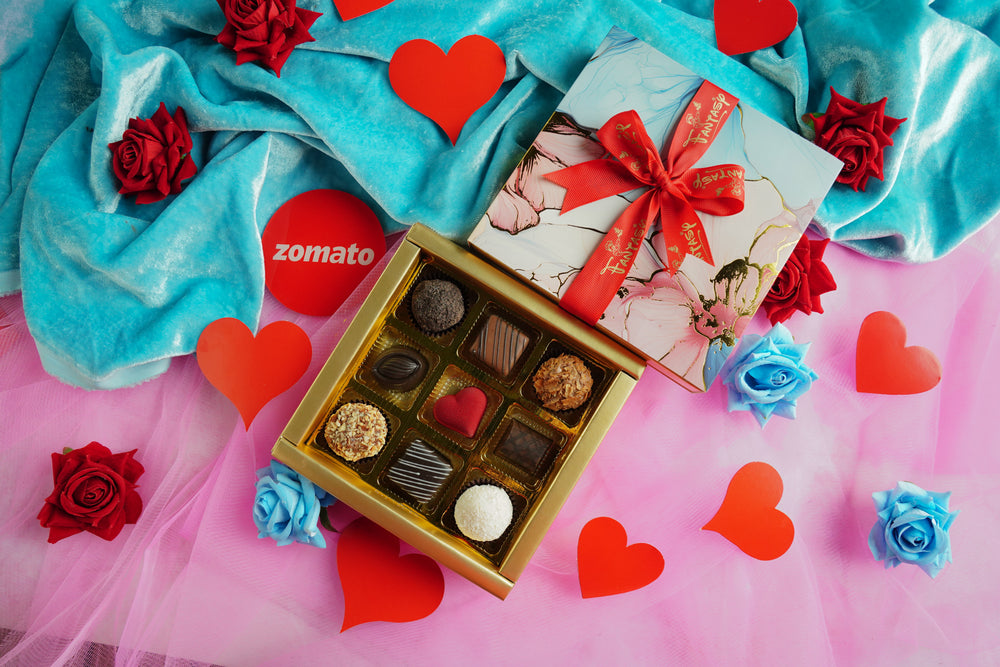 Assorted Chocolate Gift Box with 9 Chocolates