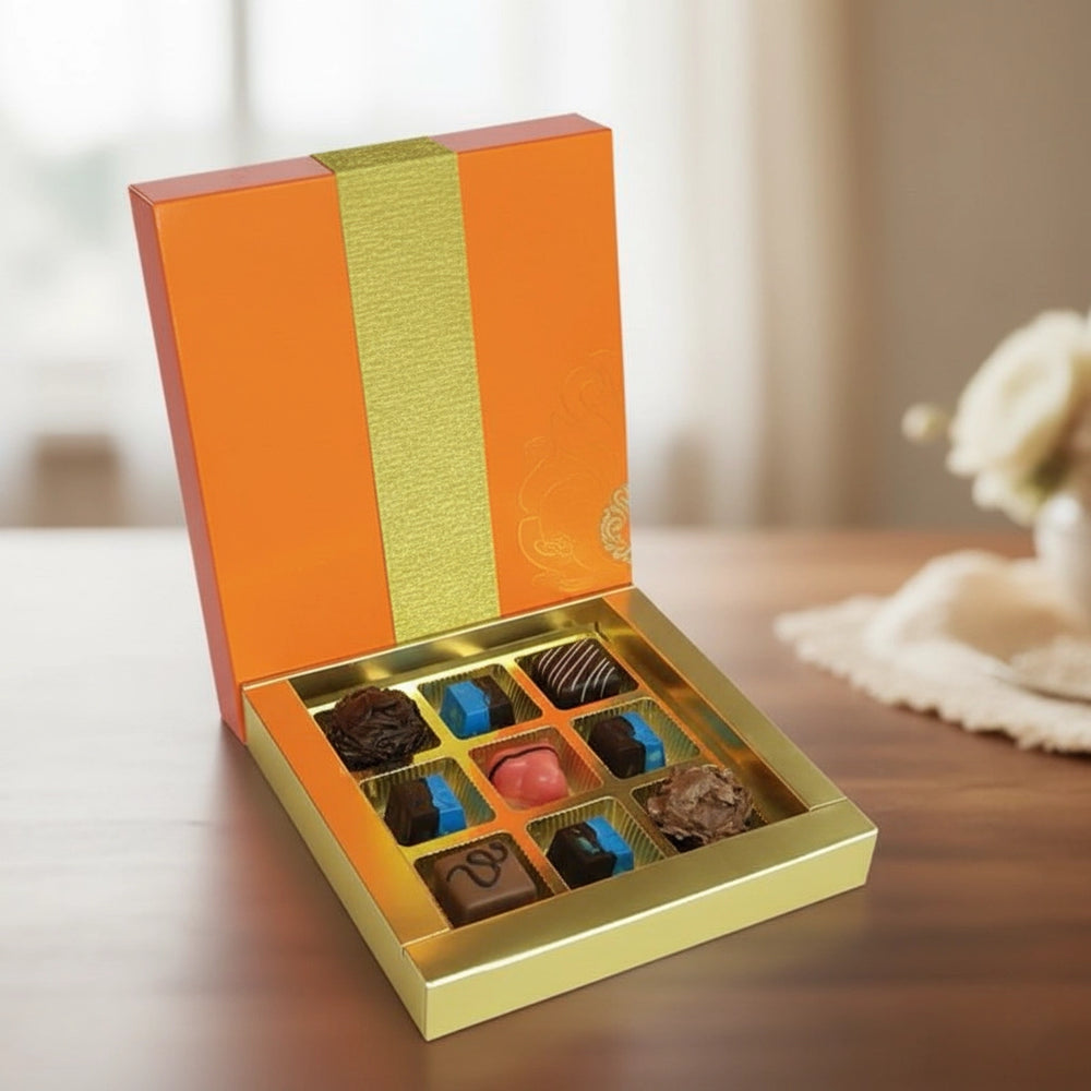 9 Piece Assorted Luxury Chocolate Box