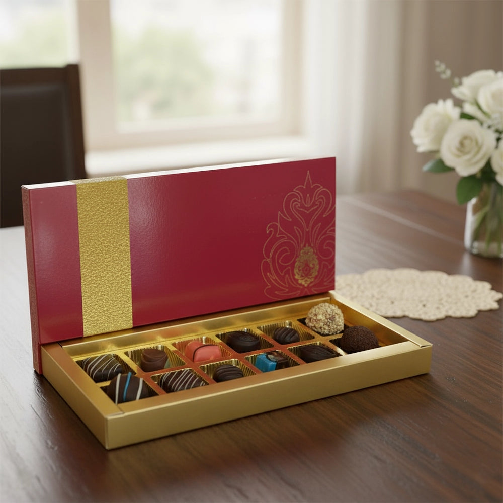 12 Piece Assorted Luxury Chocolate Box