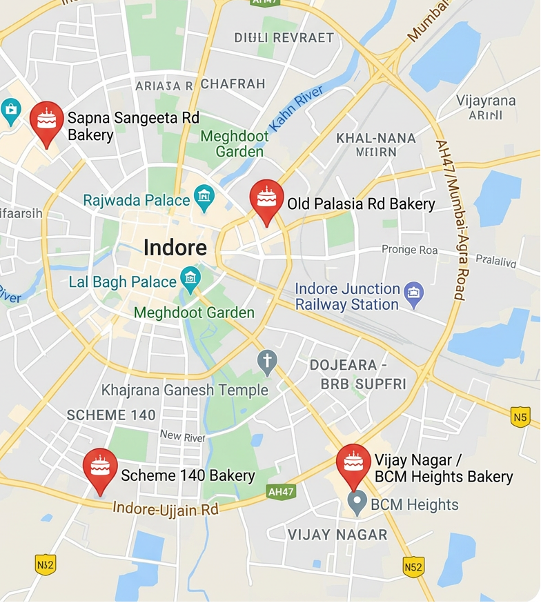 Fantasy Bakery Old Palasia map