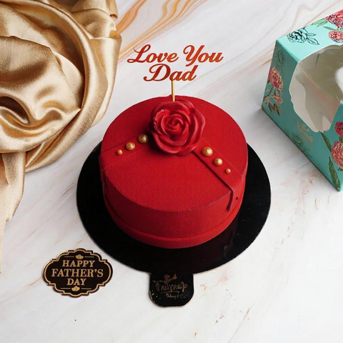 Father's Day Belgian Chocolate Cake