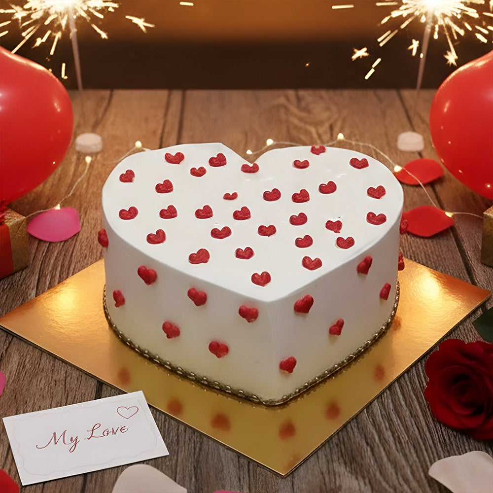 Valentine’s Heart of Hearts Cake