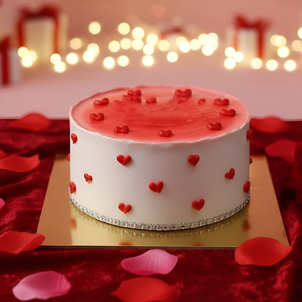 Valentine’s Little Hearts Delight Cake