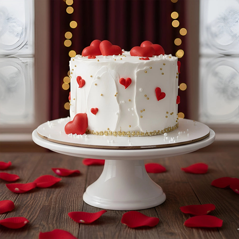 Valentine's Heartful Delight Cake