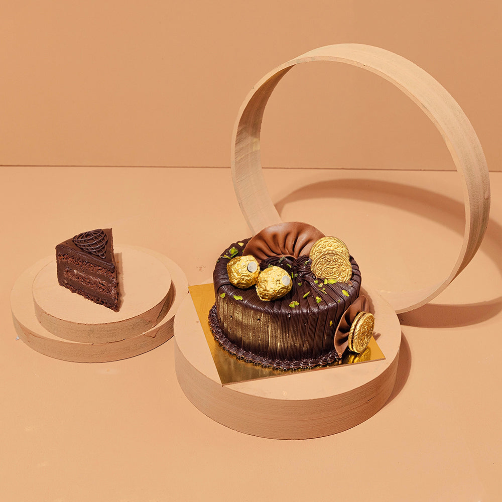 Ferrero Rocher Truffle Cake