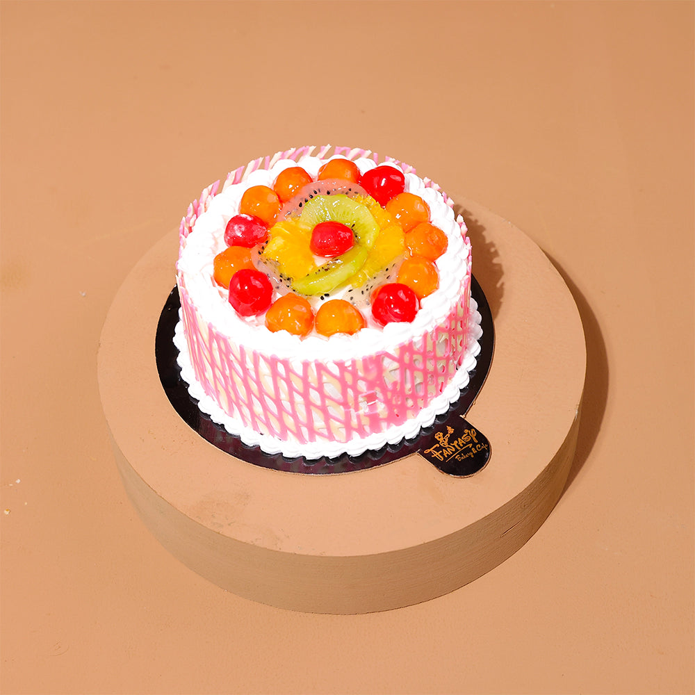 Fresh Mixed Fruit Cake