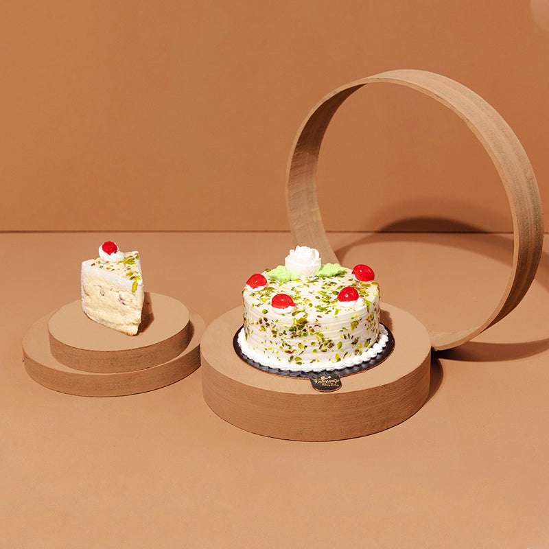 Rabri Almond Cake slice - Fantasy Bakery