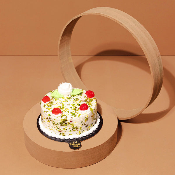 Rabri Almond Cake