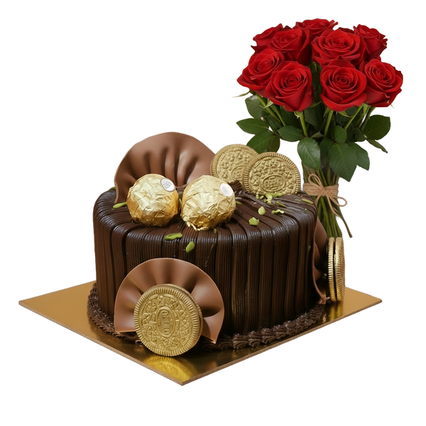 Cake with Flowers