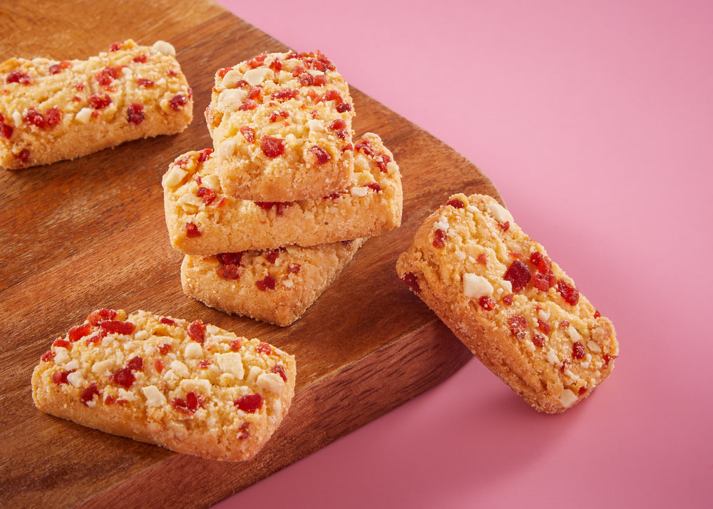 Tutti Frutti Cookies with Colourful Fruity Bits