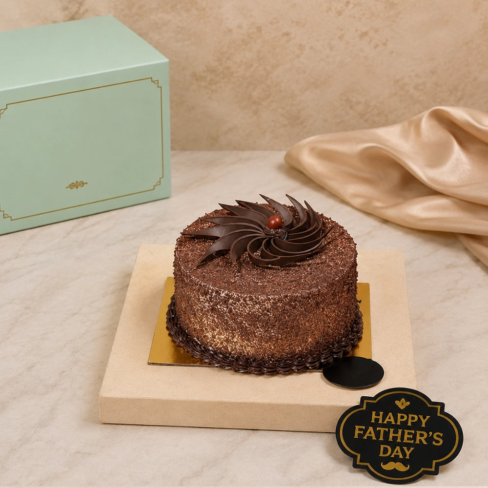 Father's Day Death by Chocolate Cake