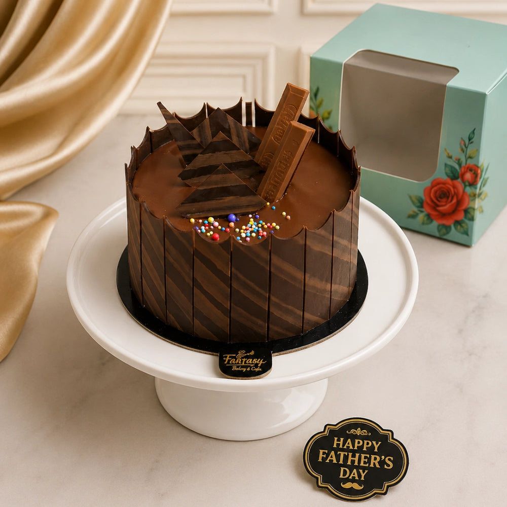 Father's Day Kit kat Chocolate Cake