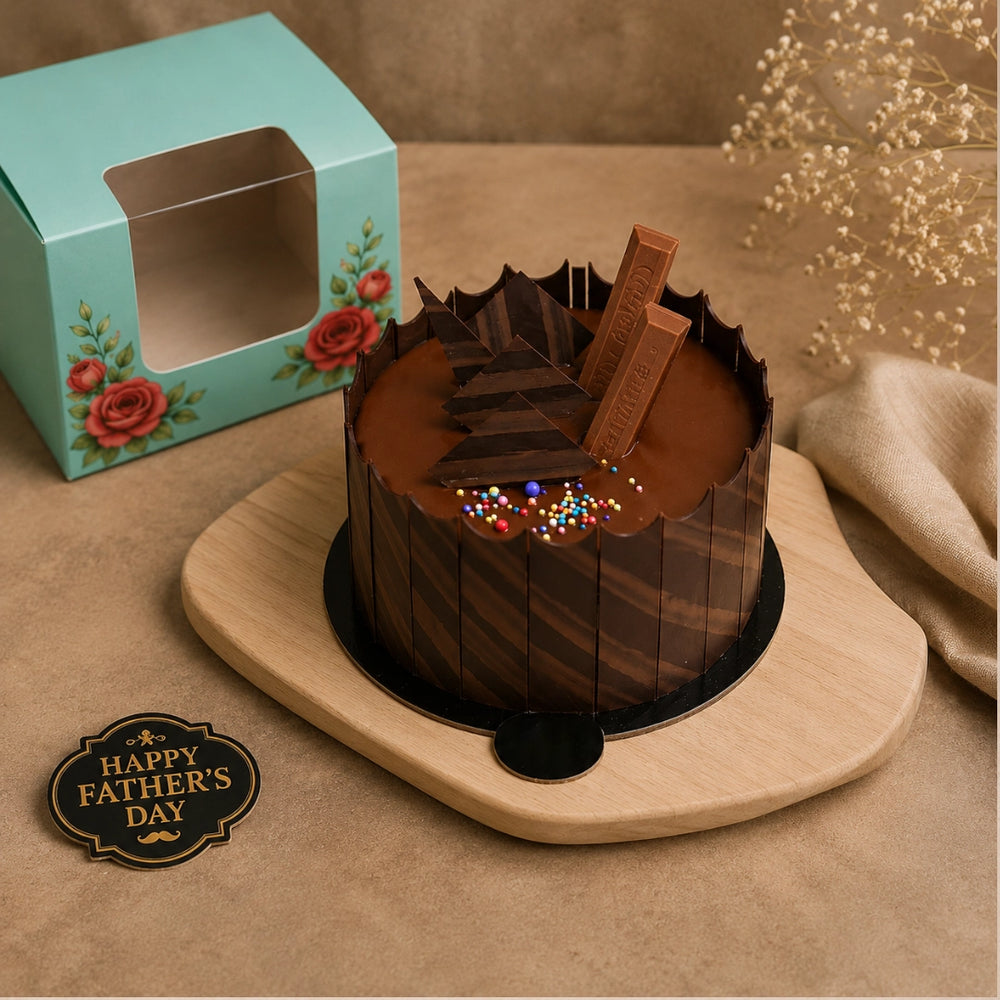 Father's Day Kit kat Chocolate Cake